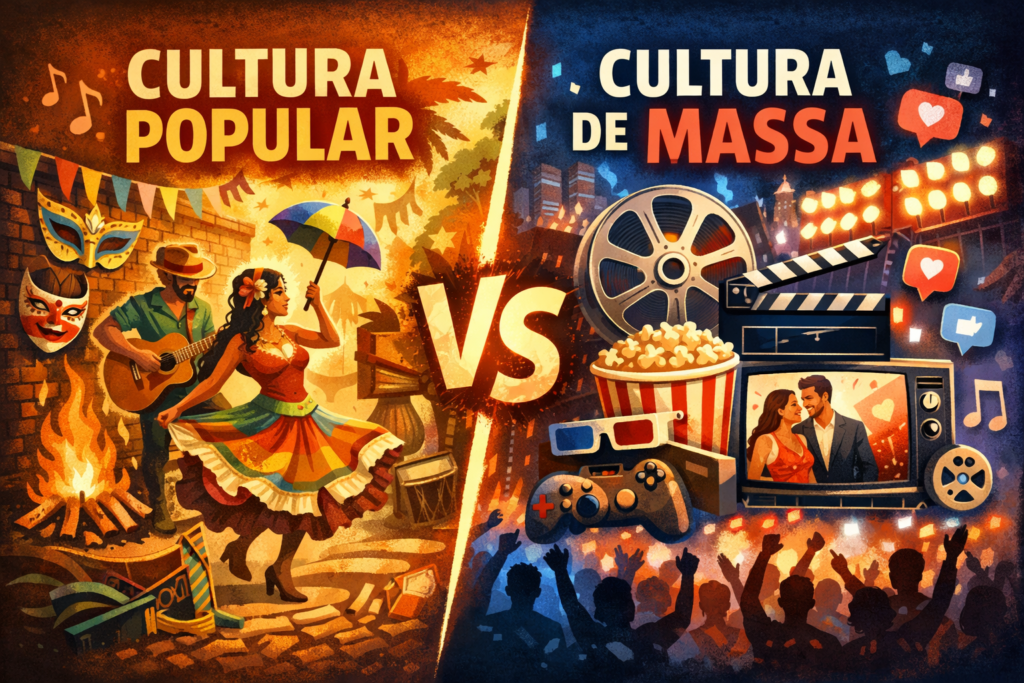 Cultura de Massa e Cultura Popular: diferenças, relações e disputas na ...